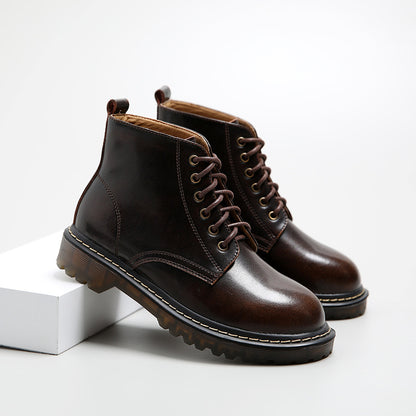 Bottines Martin Femme en Cuir – Style Vintage – photo du produit 4