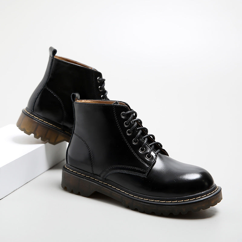 Bottines Martin Femme en Cuir – Style Vintage – photo du produit 1
