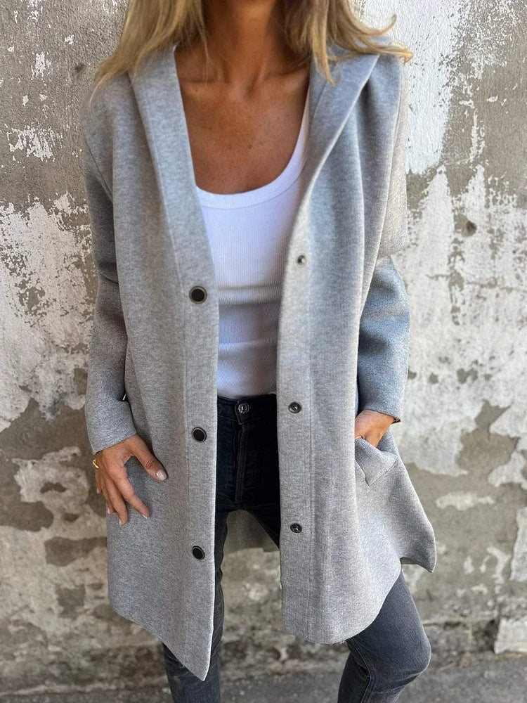 Veste Hoodie Boutonnée – photo du produit 6