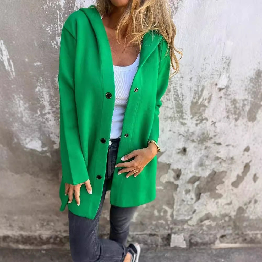 Veste Hoodie Boutonnée – photo du produit 3