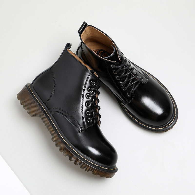 Bottines Martin Femme en Cuir – Style Vintage – photo du produit 2