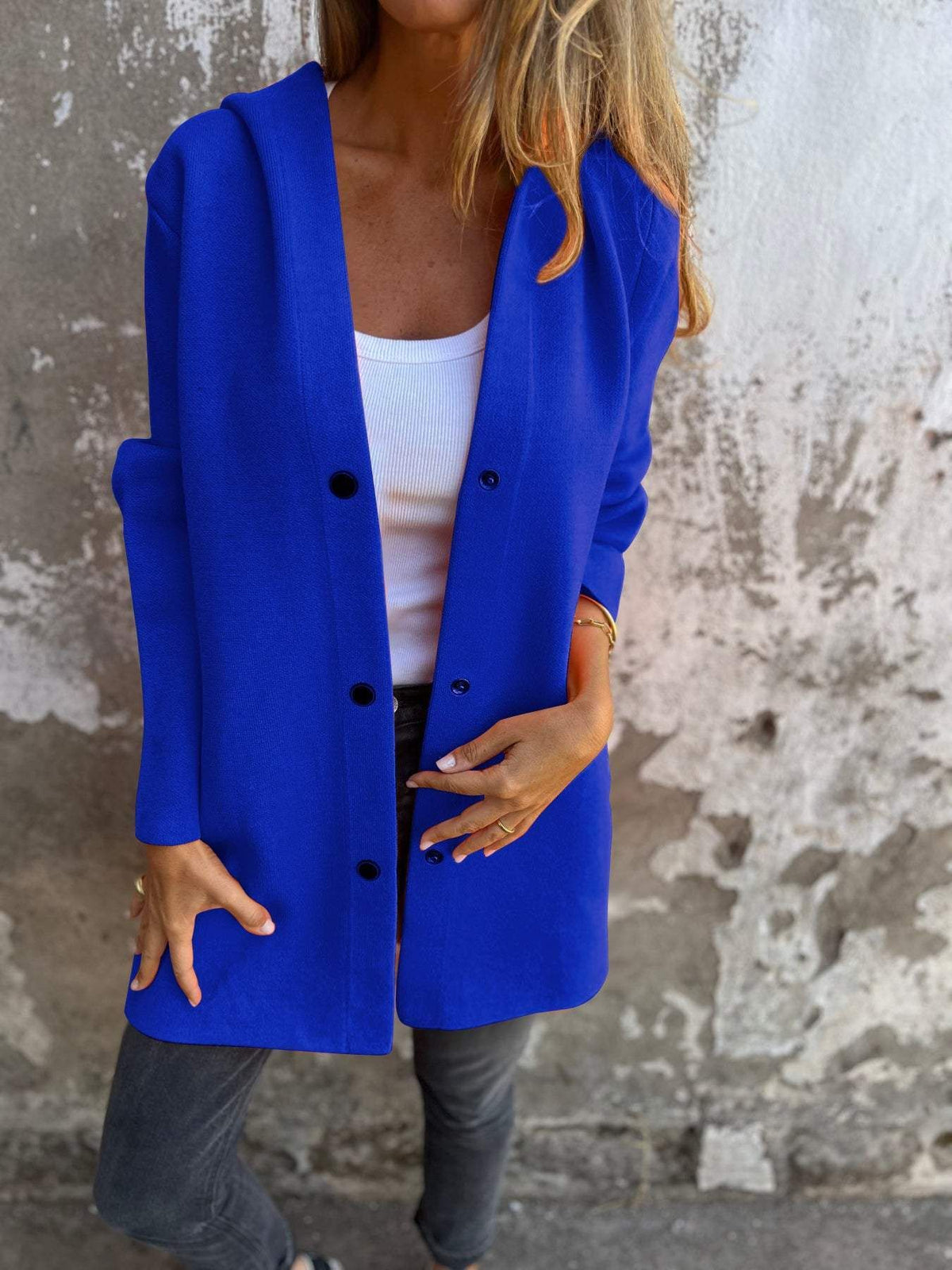 Veste Hoodie Boutonnée – photo du produit 7