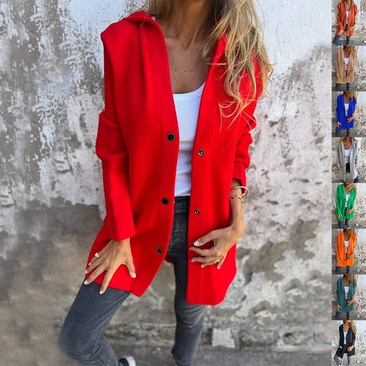 Veste Hoodie Boutonnée – photo du produit 1