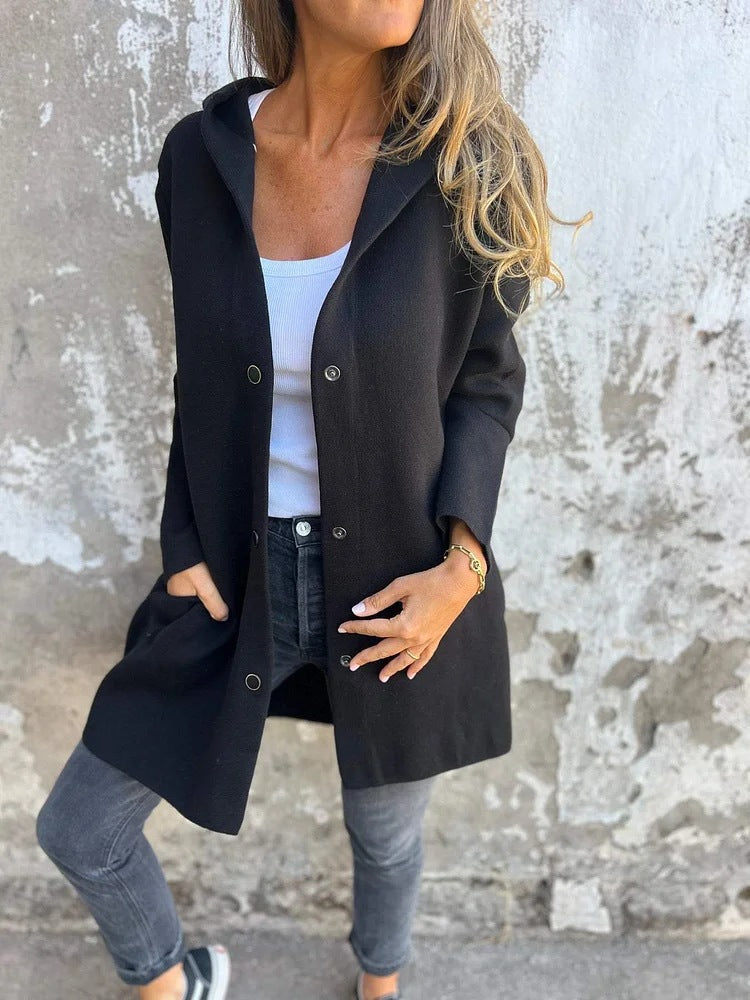 Veste Hoodie Boutonnée – photo du produit 9